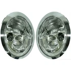 Headlight Set For 2002 2003 2004 Mini Cooper Left And Right With Bulb 2PC New. Price: $219.08.