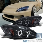 Fits 04-09 Honda S2000 S2K AP2 Glossy Black Smoke Led Halo Projector Headlights New. Price: $189.95.