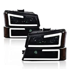 PIT66 Led Headlight Assembly Compatible With 2003-2006 Chevy Silverado 1500 2... New. Price: $202.27.
