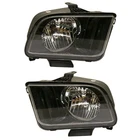 Ford Mustang 2007 2008 2009 Headlight Pair Driver And Passenger Side Capa New. Price: $149.14.