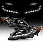 For Black 2007 2008 2009 Toyota Camry Led Strip Headlights Sets Left+right 07-09 New. Price: $370.03.