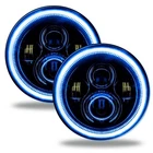 Oracle 7" High Powered Led Headlights Black Bezel 5769-002 New. Price: $314.00.