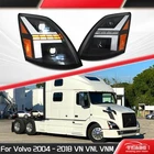 Pair Led Headlights For Volvo Truck 04-15 VN/04-18 Vnl VNM/15-18 Vnx Front Lamp New. Price: $569.00.