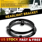 Round 7" Inch Led Headlight Mounting Ring Bracket Adapter Fit For Motorcycle Usa New. Price: $25.99.