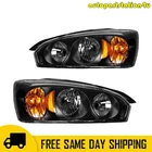 Headlight Assembly For 2004-2008 Chevrolet Malibu Halogen Amber Clear Black New. Price: $78.49.