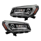 Headlights Halogen W/led Tube Headlamps For Gmc Acadia 2013-2016 2PCS Clear Lens New. Price: $225.66.