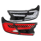 Black Fits 2018-2022 Honda Accord 4DR Sedan Tail Lights Led Sequential Signal New. Price: $277.99.