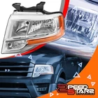 Driver Left Factory Style Chrome/clear Headlight Lamp 15-17 Ford Expedition New. Price: $118.22.