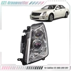 Left/driver Side For Cadillac Sts 2005-2010 2011 Headlight Halogen Housing Black New. Price: $196.39.