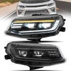 Vland Full Led Headlights For 2016-2018 Chevrolet Camaro 19-23 ZL1 W/sequential New. Price: $284.99.