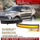 Sequential Led Smoke Amber Side Mirror Turn Signal Lamp For 2011-2019 Explorer New. Price: $53.20.