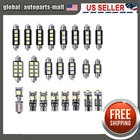 23X Canbus Led Car Interior Inside Light Dome Trunk Map License Plate Lamp Bulb New. Price: $17.96.