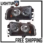 Headlights Headlamps Pair Left Right Set For 06-07 Dodge Charger New. Price: $151.62.