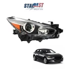 Halogen Right/passenger Clear For 2017-2018 Mazda 3 Headlight Headlamp Black New. Price: $65.82.