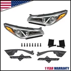 Fit For 2015 2016 2017 Hyundai Sonata Chrome Halogen Headlight Headlamp Pair New. Price: $111.15.