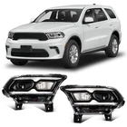 For 2021-2024 Dodge Durango Headlight Assembly W/led Drl Pair New. Price: $355.99.