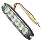 Slim White Amber Strobe Pro Series 6 Led Thin Lights RS3020CSP Single Race Sport New. Price: $29.98.