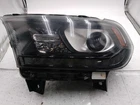 Used Left Headlight Assembly Fits: 2017 Dodge Durango W/o Led Daytime Running La. Price: $249.99.