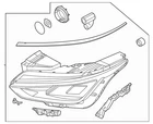 Brand New! 2022-2024 Kia EV6 Left Driver Lh Side Led Headlight Oem. Price: $899.99.