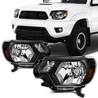 Scitoo Pair Headlights Assembly For 2012-2015 Toyota Tacoma 2.7L 4.0L Black New. Price: $82.99.
