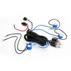 4-HEADLIGHT Relay Wiring Harness H4 Headlamp Bulb Ceramic Socket Plugs Set New. Price: $26.97.