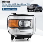 For 2014-2015 Gmc Sierra 1500 2015-2019 2500/3500HD Halogen Headlight Passenger New. Price: $88.99.