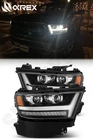 Alpharex Black Luxx Led Headlights For 2019-2024 Ram 1500 Except Limited & Trx New. Price: $1095.00.