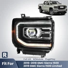 For 2016-2018 Gmc Sierra 1500 Full Led Projector Headlight Passenger Side New. Price: $225.99.