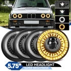 Colight 4PCS 5.75" 5-3/4" Led Headlights Start-up Halo Drl For 325I 528I E30 Dot New. Price: $166.99.