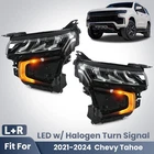 Led Headlight For 2021-2024 Chevy Tahoe W/ Halogen Turn Signal Left+right Pair New. Price: $239.00.