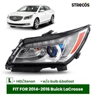 Hid/xenon Headlight For 2014-2016 Buick Lacrosse With Adaptive Driver Left Side New. Price: $387.99.