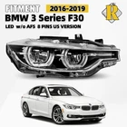 Led Headlight For 2016-2019 Bmw Series F30 320I 340I 330I W/o Afs Right Side New. Price: $219.99.