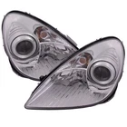Halogen Headlights Left Right Pair Headlamps Set Fits Mercedes Benz Slk Chrome New. Price: $498.08.