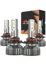 Nilight 9005 9006 Led Headlight Bulb Kit 350% Brighter HB3 HB4 New. Price: $19.95.