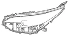 Genuine Toyota Headlight Assembly 81150-08400 New. Price: $798.86.
