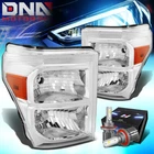 2011-2016 Ford F-250/350/450/550 Sd Headlight W/led Kit+cooling Fan Chrome New. Price: $158.98.
