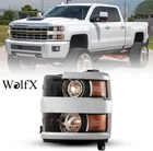 Projector Headlight Driver Side For 2015-2019 Chevrolet Silverado 2500/3500 Hd New. Price: $169.99.