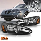 For 04-08 Pontiac Grand Prix Oe Style Black Housing Amber Corner Headlight/lamps New. Price: $81.80.