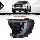 For 2024-2026 Gmc Acadia Elevation AT4 Led Headlight W/module Left Driver Side New. Price: $299.00.
