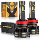 Auxbeam Gx H11 H9 H8 Led Headlight Bulbs High/low 120W 25000LM 6500K White New. Price: $65.99.
