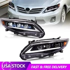 Led Headlights For Toyota Corolla 2011-2013 Drl Dynamic Turn Signal New. Price: $349.30.