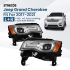 Pair Xenon/hid Headlights For 2017-2021 Jeep Grand Cherokee W/o Ballast Chrome New. Price: $328.99.