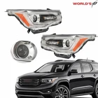 For Gmc Acadia Sl 2017 2018 2019 Headlight W/o Led Drl Chrome Housing Right+left New. Price: $230.35.