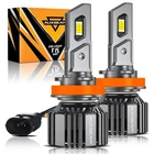 Auxbeam F15 Led Headlight H11 Low Bulbs Canbus Kit 6500K Ultra Bright White New. Price: $35.99.