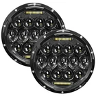 7 Inch Led Headlight Round H6024 Dot Approved Hi Lo Beam Drl Black VI9000 New. Price: $89.99.