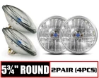 4PCS/SET 5.75" 5-3/4" Halogen Headlights Hi-lo Beam For Chevy Chevelle 1964-1970 New. Price: $89.99.