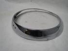 Alfa Romeo Spider Carello Chrome Headlight Trim Ring 07.372.580 Used. Price: $20.00.