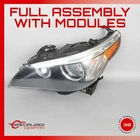 2004-2005 Bmw 525I 530I 545I Left Headlight Xenon Adaptive 63127166119 Oem Used. Price: $269.23.
