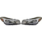 Kia FORTE/FORTE5 Headlight 2017 2018 Pair Passenger And Driver Side Capa New. Price: $548.51.