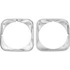 1971 Chevelle; Malibu; Camino; Headlamp Bezels; Chrome; Lh And Rh; Replaces New. Price: $128.99.